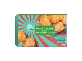 Μίνι γεμιστό Naan (Τυρί, λαχανικά)