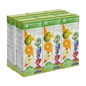 NUTRI VALLEY Φυσικός Χυμός Μήλο Πορτοκάλι Αχλάδι
