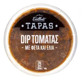 EXCELLENT TAPAS Dip Τομάτας με Φέτα και Ελιά 130g