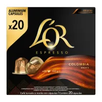 L'Or Espresso Colombia Κάψουλες Καφέ Espresso συμβατές με μηχανές Nespresso* 20τεμ