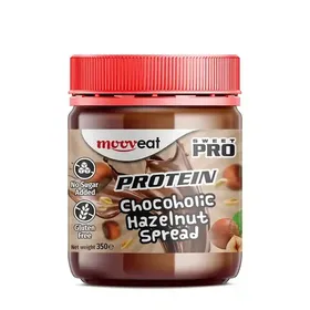 Sweet pro protein MOOVEAT chocoholic hazelnut spread 350γρ.