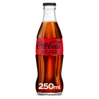 Coca Cola Zero Γυάλινη Φιάλη 250 ml