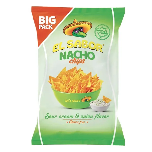 EL SABOR 180gr αλάτι, cheese ή sour cream
