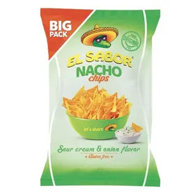EL SABOR 180gr αλάτι, cheese ή sour cream