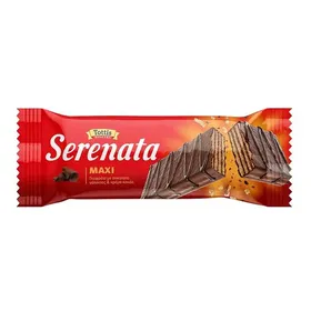 Serenata Γκοφρέτα Maxi Με Σοκολάτα Γάλακτος 50γρ.