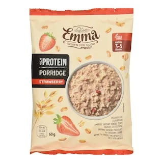 EMMA Μείγμα Πόριτζ Πρωτείνης με Φράουλες 60g