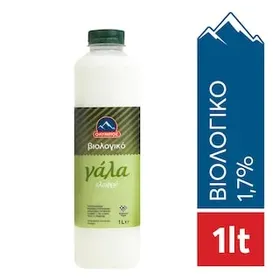 ΟΛΥΜΠΟΣ Γάλα Βιολογικό Παστεριωμένο Ελαφρύ 1lt