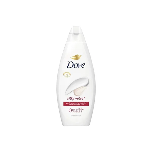 SHOWER GEL HYDRATE, SILKY VELVET 0% Sulfates Gently Cleanses For Instantly Softer and Smoother Skin