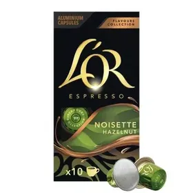 L'Or Espresso Flavours Φουντούκι Κάψουλες Καφέ Espresso συμβατές με μηχανές Nespresso* 10τεμ