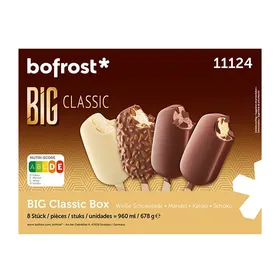 Παγωτό Big Classic Box bofrost* 970ml (8X120 ml)
