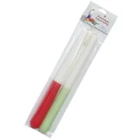 Σετ 2 λαμπάδες δίχρωμες