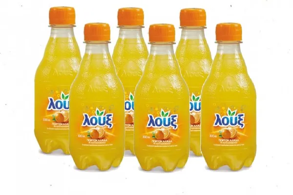 ΛΟΥΞ αναψυκτικά 6τεμ 330ml • πορτοκαλάδα / πορτοκαλάδα χωρίς ανθρακικό / λεμονάδα