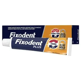 Fixodent Plus Στερεωτική Κρέμα Για Τεχνητή Οδοντοστοιχία Δυνατό Κράτημα 57γρ.