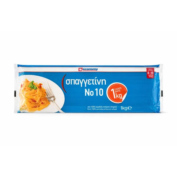ECONOMY Σπαγγετίνη Νo10 1kg