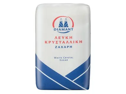 Λευκή κρυσταλλική ζάχαρη