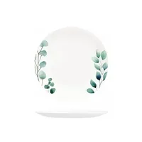 GLOW & BEAUTY Home Πιάτο Ρηχό Opal με Σχέδιο 26cm