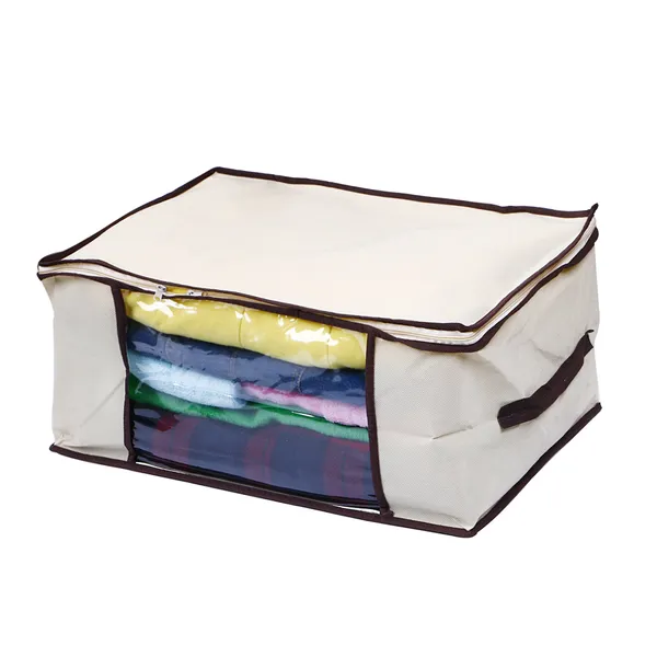 Υφασμάτινη θήκη φύλαξης ρούχων 60×40×40cm