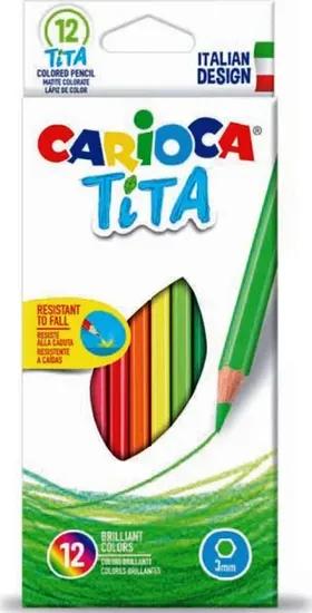Carioca Tita ξυλομπογιές 12 χρωμάτων