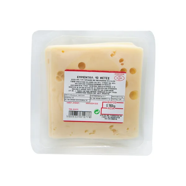 Έμενταλ 10 φέτες 180g
