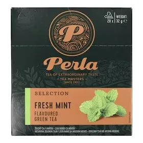 PERLA BEVERAGES Τσάι Πράσινο Μέντα 20x1.6g