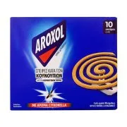 AROXOL Εντομοαπωθητικές Σπείρες με Citronella 10τεμ