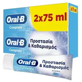 Oral-B Complete Προστασία & Καθαρισμός Οδοντόκρεμα 2x75ml
