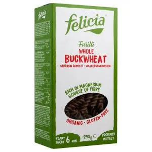 FELICIA Πέννες απο Καστανό Ρύζι 250 GR
