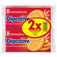 Παπαδοπούλου Digestive 2x250gr