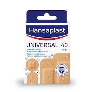 HANSAPLAST Επιδεσμικά Universal Water Resistant 40 Τεμάχια