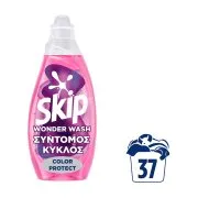 SKIP Wonder Wash Color Protect υγρό απορρυπαντικό πλυντηρίου ρούχων 37 μεζ.