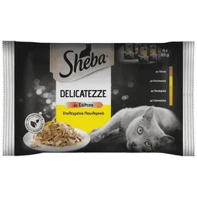 delicatteze με επιλεγμένα πουλερικά σε σάλτσα 85g (4τεμ.)
