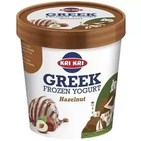 KRIKRI FROZEN YOGURT HAZELNUT 450ML