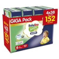 Πάνες Βρακάκι Babylino Pants Economy Unisex Maxi No.4 7-13kg 4Χ38 τεμ