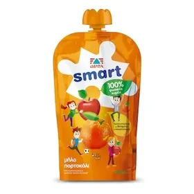 ΔΕΛΤΑ Φυσικός Χυμός Smart Μήλο Πορτοκάλι 200ml