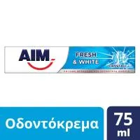 Οδοντόκρεμα Crystal Gel Aim  2Χ75 ml