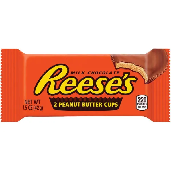 Σοκολάτα γάλακτος με φυστικοβούτυρο Reese's (42g)