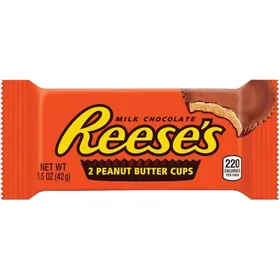 Σοκολάτα γάλακτος με φυστικοβούτυρο Reese's (42g)