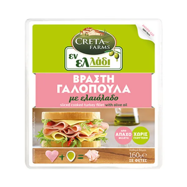 ΕΝ ΕΛΛΑΔΙ γαλοπούλα φιλέτο βραστή ή καπνιστή