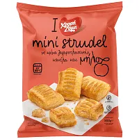 Mini Strudel ΧΡΥΣΗ ΖΥΜΗ με Κρέμα Ζαχαροπλαστικής Κανέλα & Μήλο 500g