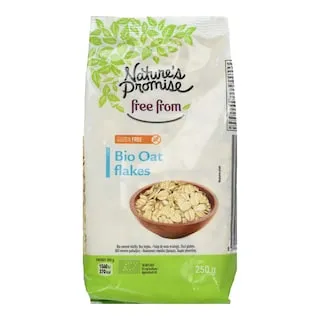 NATURES PROMISE BIO Νιφάδες Βρώμης Bio Χωρίς Γλουτένη 250g