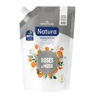 NATURA Κρεμοσάπουνο Roses & Musk Ανταλλακτικό 500ml
