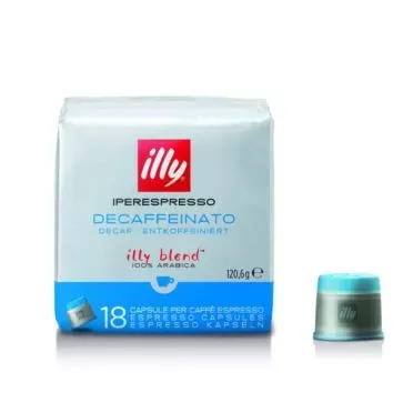 IPERESPRESSO ILLY ΚΑΨΟΥΛΕΣ  DECAF - 18 τεμ.