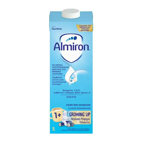 Nutricia Almiron Γάλα Growing Up 1+ UHT 1lt.