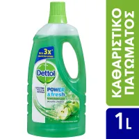 Dettol Καθαριστικό Πατώματος Αντιβακτηριδιακό Πράσινο Μηλό 1lt