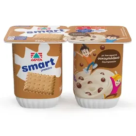Δέλτα Smart Επιδόρπιο Γιαουρτιού Μπισκότο 2x140γρ.