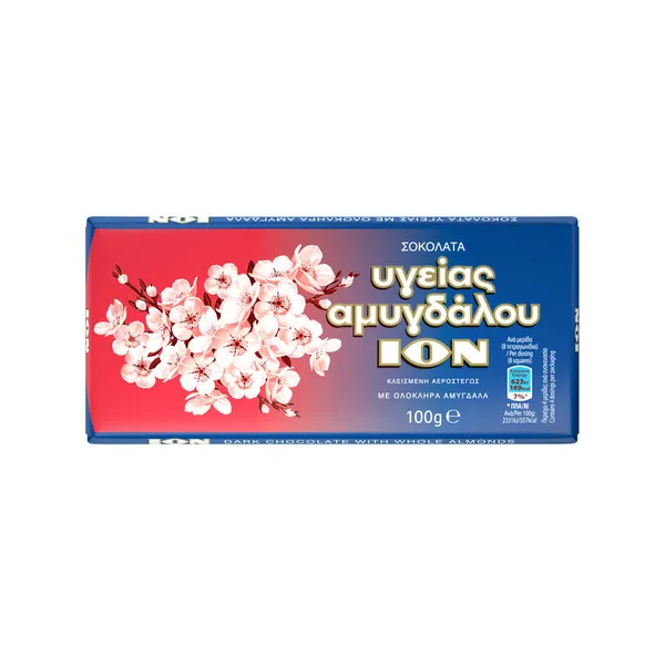 σοκολάτα με ολόκληρα αμύγδαλα ή φουντούκια
