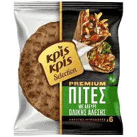 Κρις Κρις Πίτα Για Σουβλάκι Ολικής Άλεσης 510gr