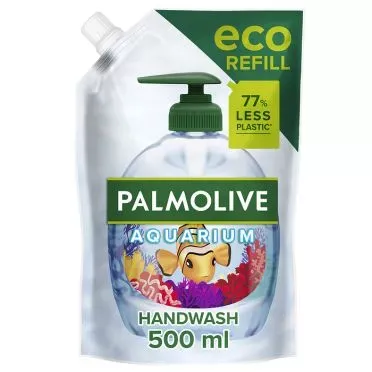 Palmolive Aquarium Υγρό Κρεμοσάπουνο Ανταλλακτικό Σακουλάκι 500ml