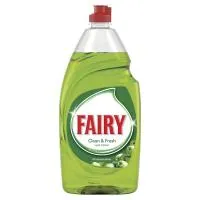 Υγρό πιάτων Clean & Fresh με άρωμα μήλου Fairy τα 2 τεμ. -40% 2x900ml