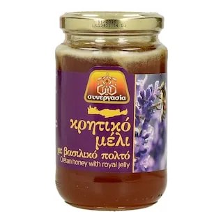 ΣΥΝΕΡΓΑΣΙΑ Μέλι Κρήτης Βασιλικός Πολτός 450g